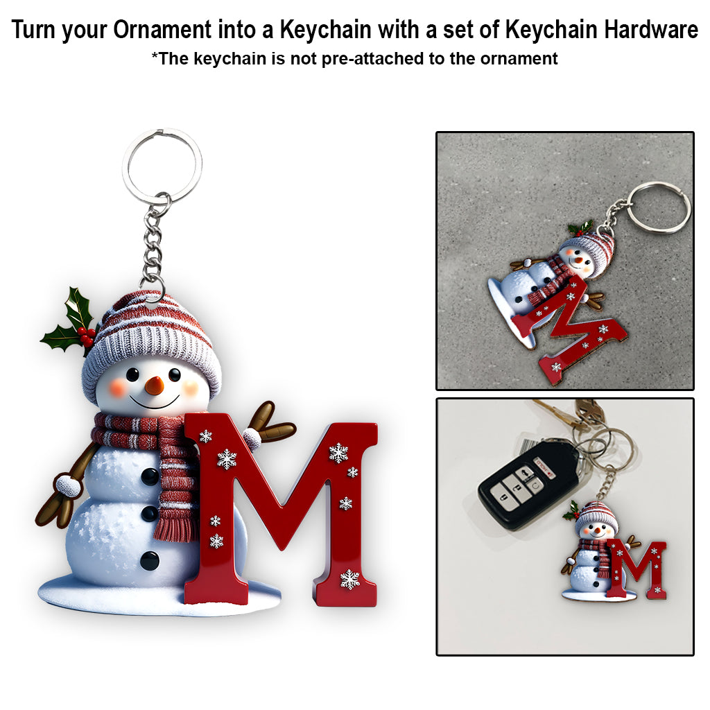 Merry Christmas - Personalized Family Ornament