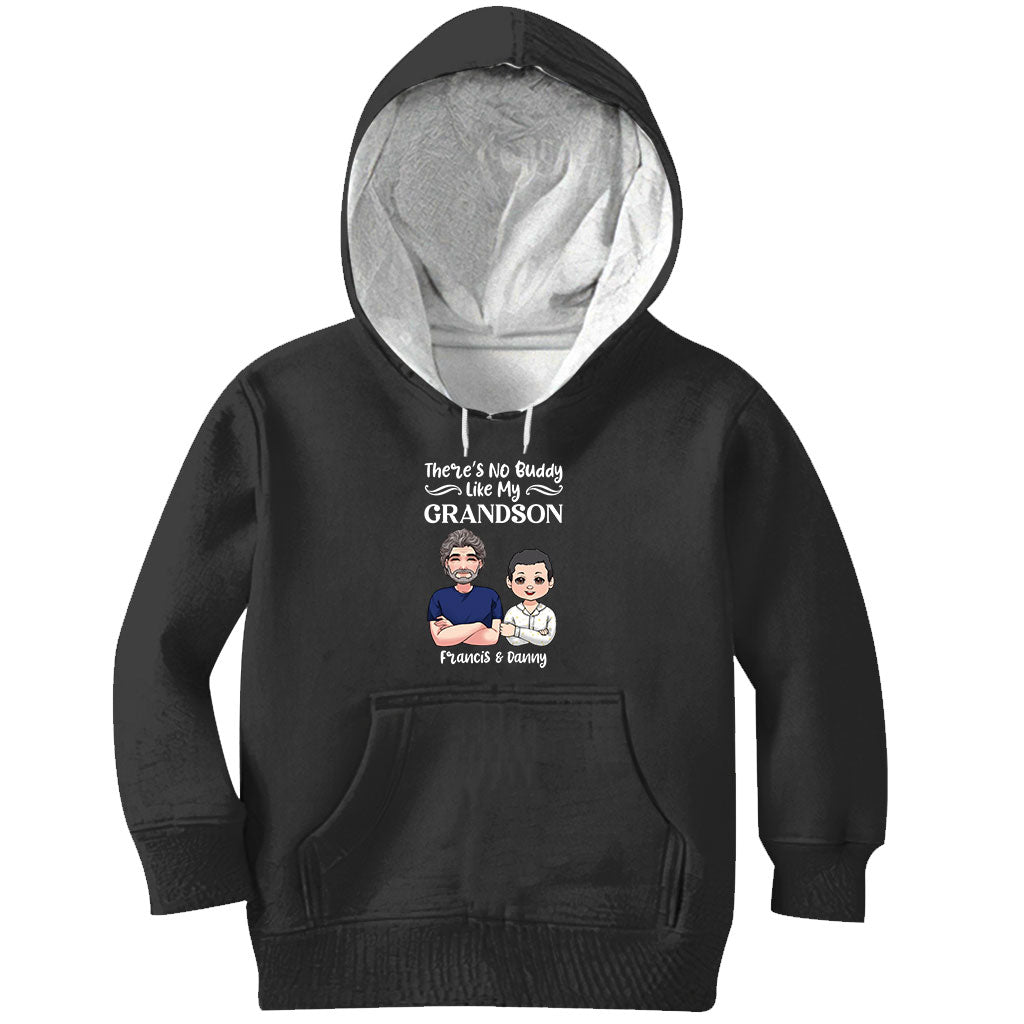 Il n'y a pas de meilleur ami que mon petit-fils/ma petite-fille - Cadeau pour grand-père - T-shirt et sweat à capuche personnalisés