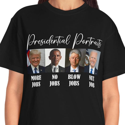 T-shirt et sweat à capuche « Portraits présidentiels Trump » 0924