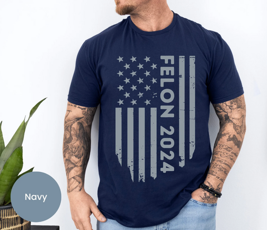 T-shirt et sweat à capuche « Je vote pour le FeI0n 2024 » pour hommes et femmes, républicains et conservateurs