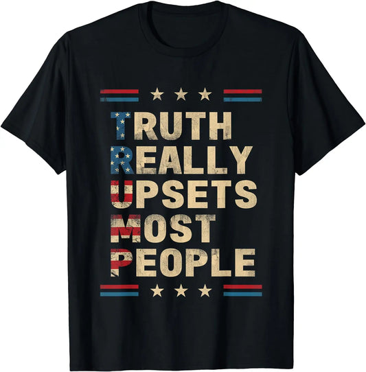 2024 Donald Trump President America Casual USA Leisure T-shirt Hip Hop Street T-shirts T-shirt & Hoodie