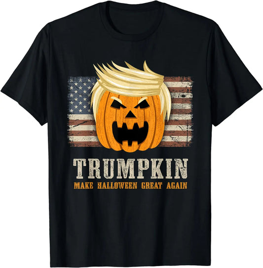 T-shirt et sweat à capuche humoristiques « En attendant Trump 2024 » (Trumpkin)