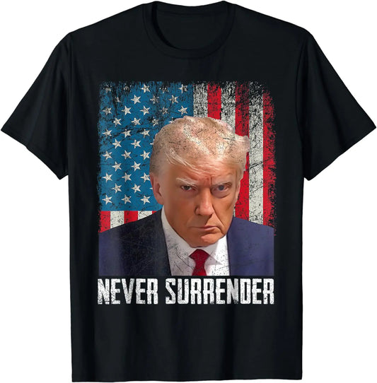 T-shirt et sweat à capuche humoristiques « En attendant Trump 2024 » imprimés.