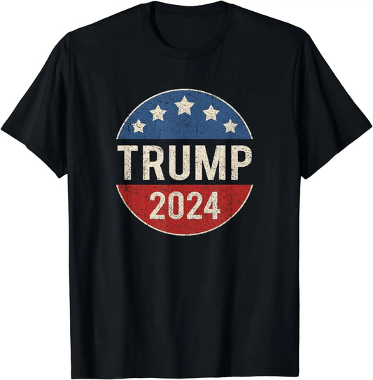 T-shirt et sweat à capuche humoristiques « En attendant Trump 2024 » imprimés.