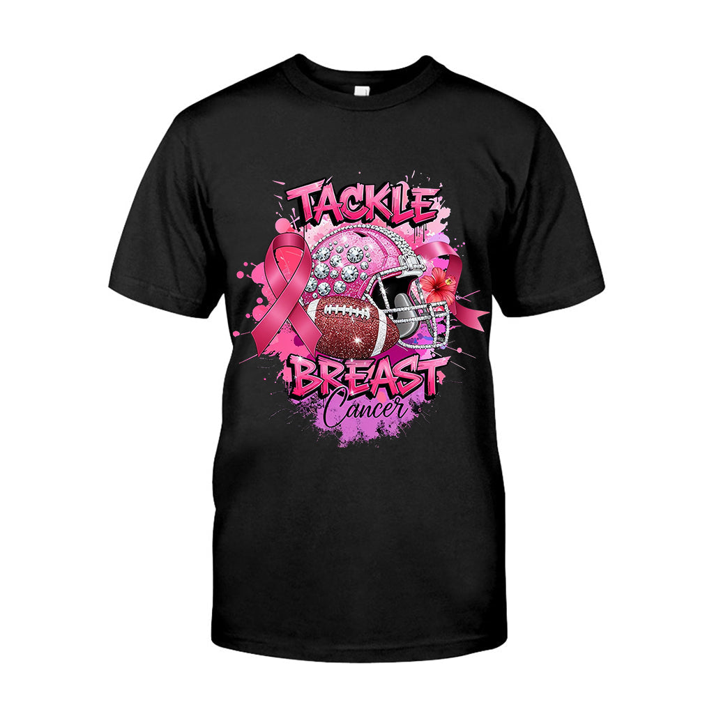 Tackle Breast Cancer - Breast Cancer Awareness T-shirt And Hoodie