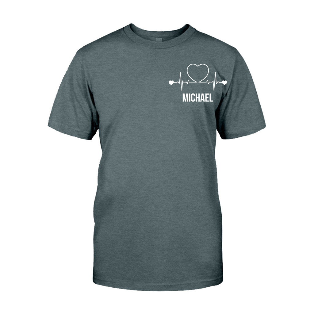 Meilleur papa du monde - T-shirt et sweat à capuche personnalisés pour papa
