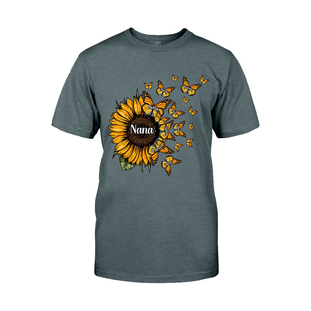 Magnifique tournesol, bénie d'être appelée - Cadeau pour grand-mère, maman - T-shirt et sweat à capuche personnalisés
