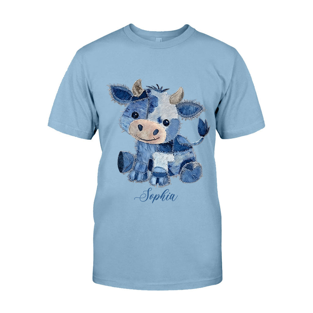 Mignonne vache des Highlands - T-shirt et sweat à capuche personnalisés avec une vache des Highlands