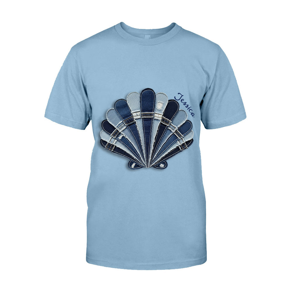 La mer bleue vous attend - T-shirt et sweat à capuche personnalisés pour les amoureux de la mer