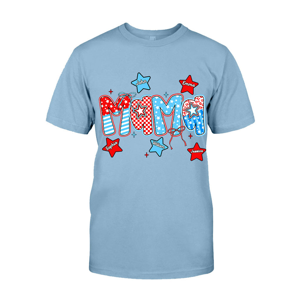 4th of July Mama - Personalized Mother T-shirt And Hoodie