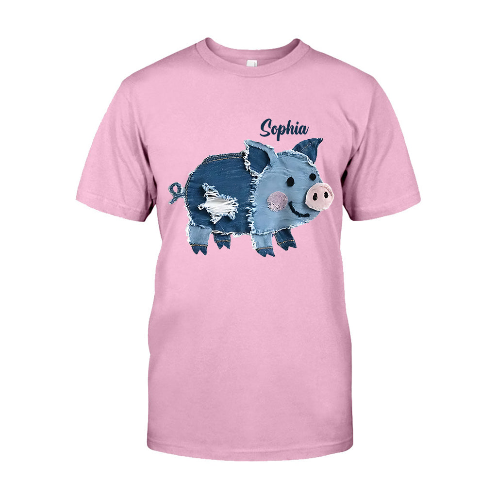Adorable cochon - T-shirt et sweat à capuche personnalisés pour les amoureux des cochons