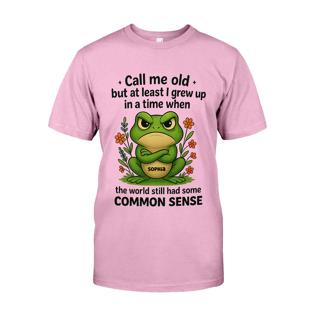 Appelez-moi vieux - T-shirt et sweat à capuche personnalisés Love Frog