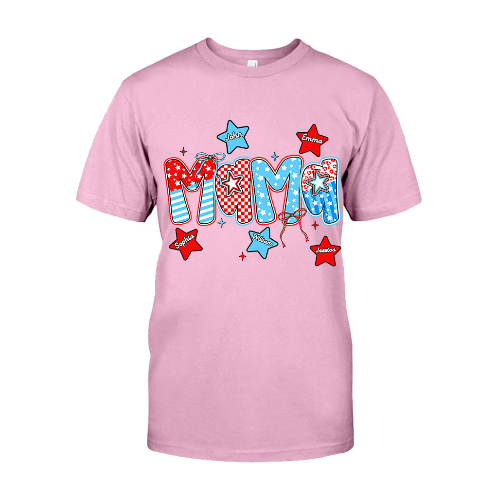 4th of July Mama - Personalized Mother T-shirt And Hoodie