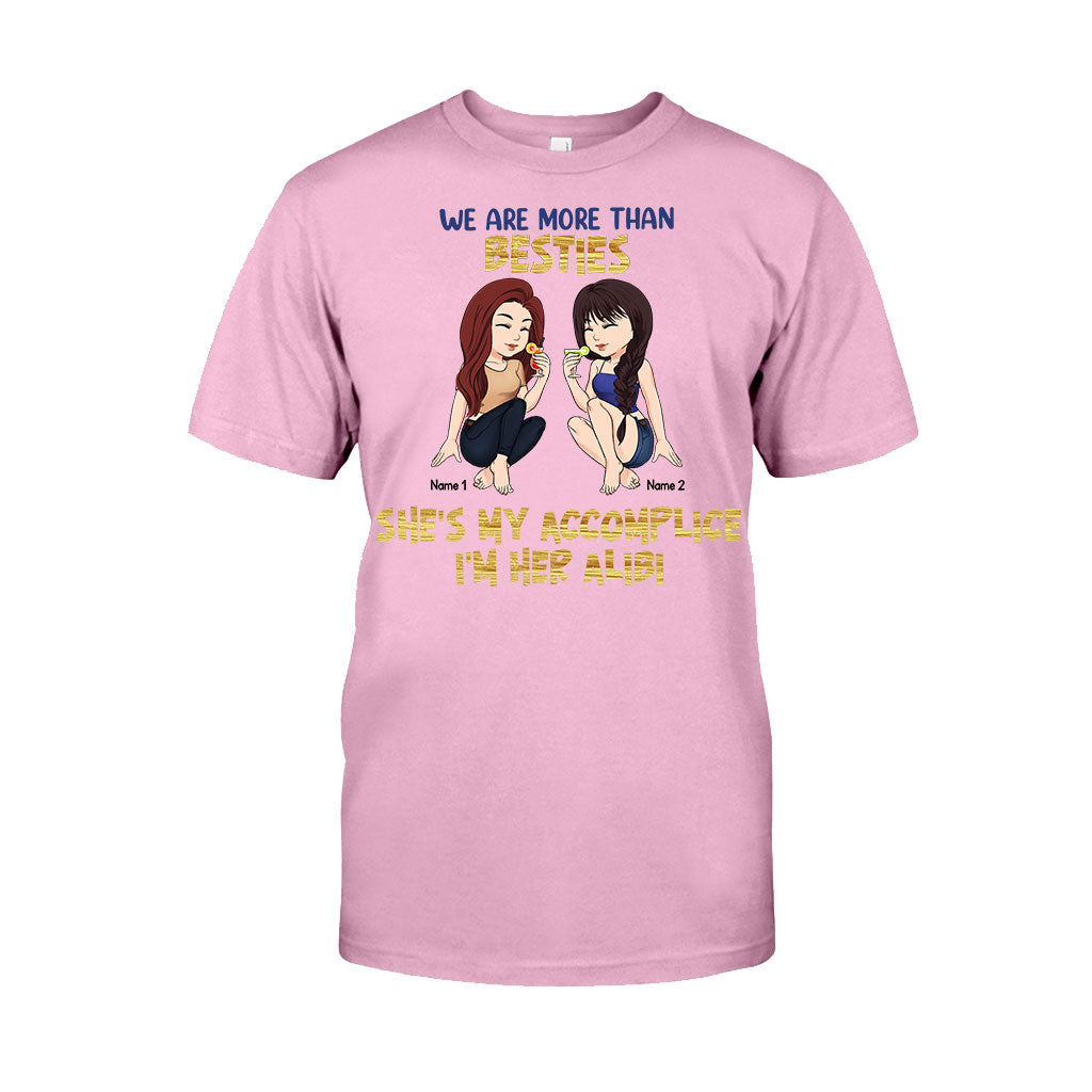 Les meilleures amies sont celles qu'on choisit soi-même - Cadeau pour sa sœur - T-shirt et sweat à capuche personnalisés