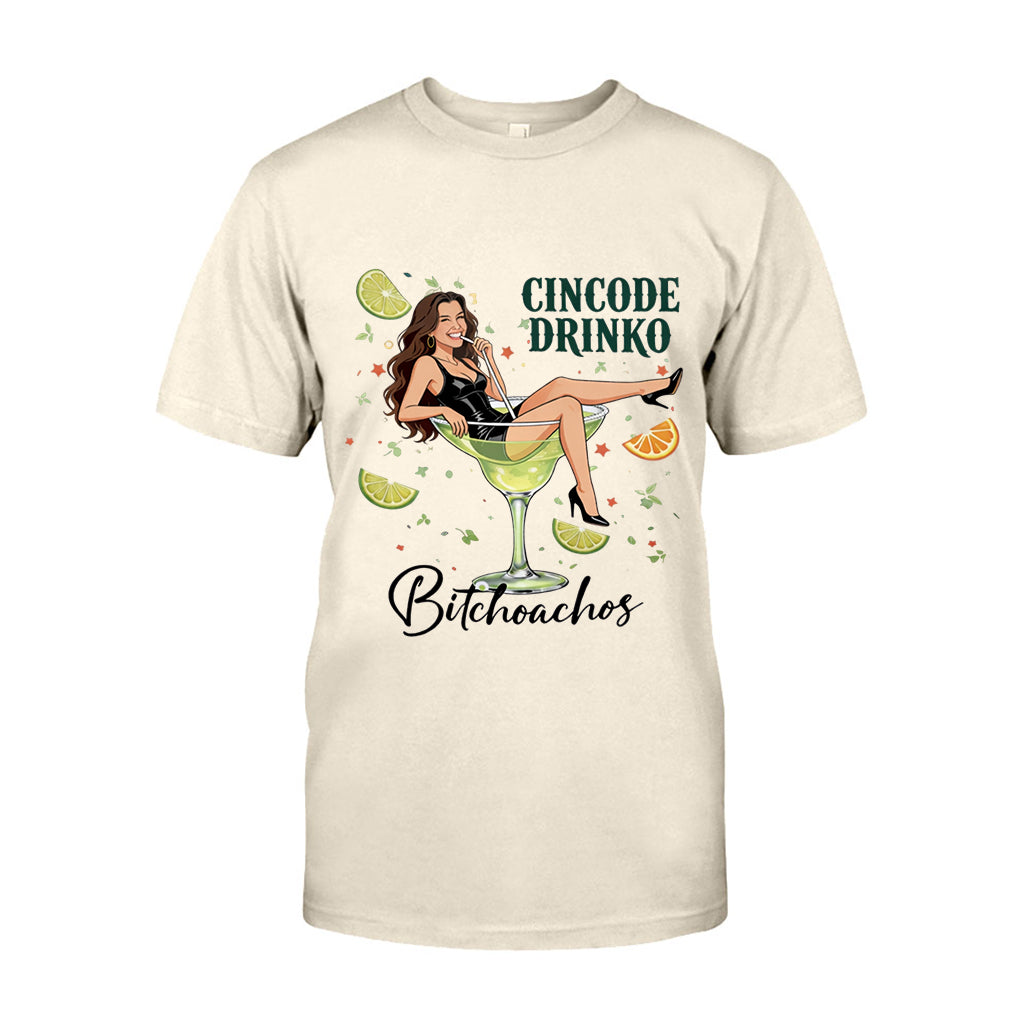 Cincode Drinko Bitchoachos - T-shirt et Sweat à Capuche Personnalisés pour Cinco de Mayo