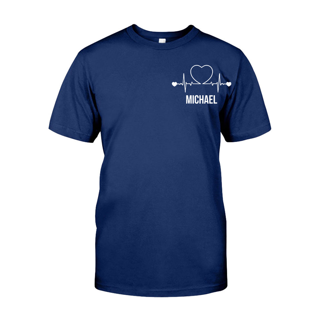 Meilleur papa du monde - T-shirt et sweat à capuche personnalisés pour papa