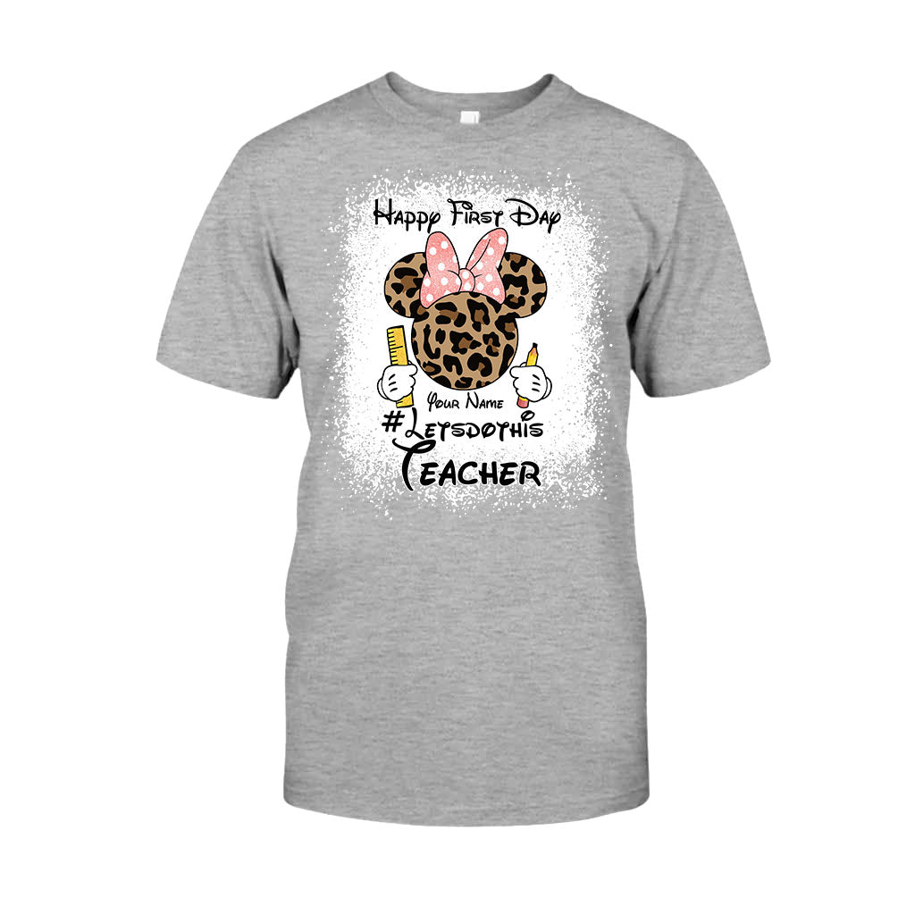 Bonne première journée ! T-shirt et sweat à capuche personnalisés pour enseignants