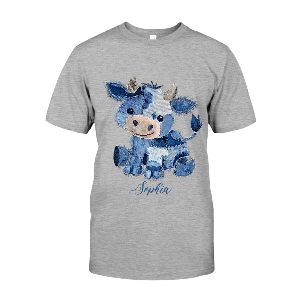 Mignonne vache des Highlands - T-shirt et sweat à capuche personnalisés avec une vache des Highlands