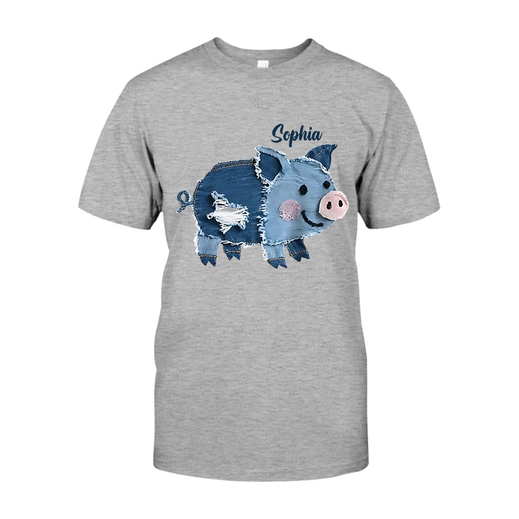 Adorable cochon - T-shirt et sweat à capuche personnalisés pour les amoureux des cochons