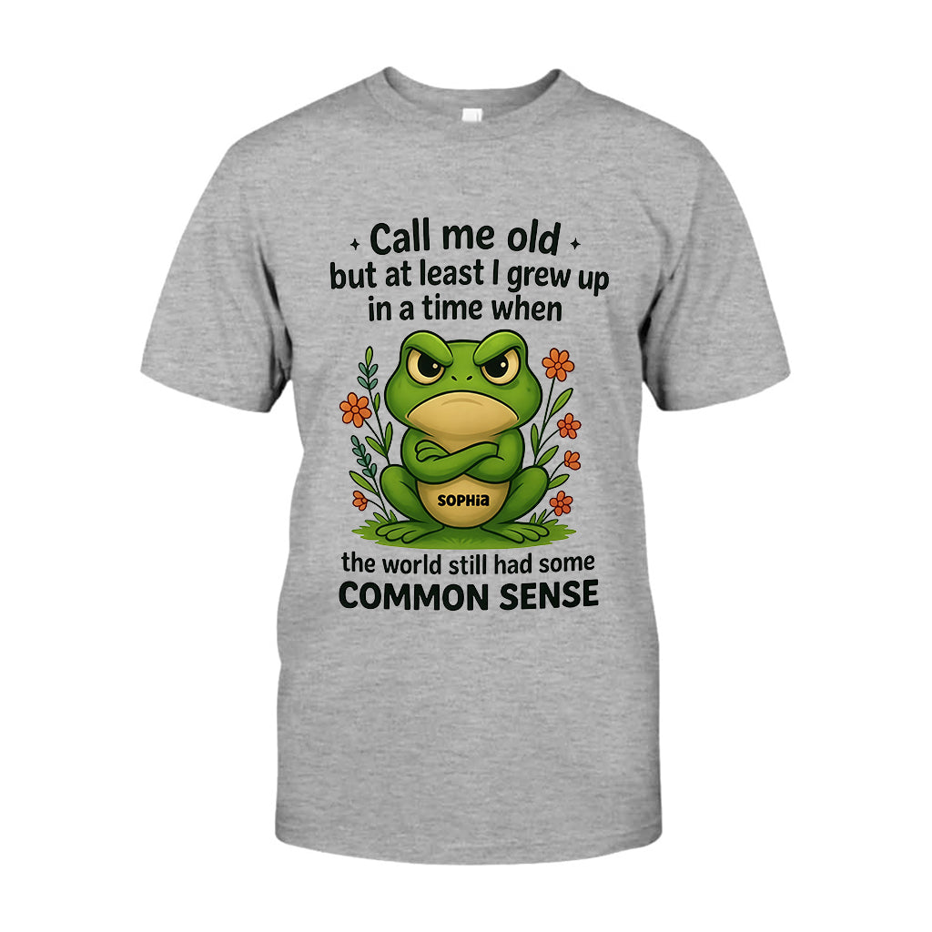 Appelez-moi vieux - T-shirt et sweat à capuche personnalisés Love Frog