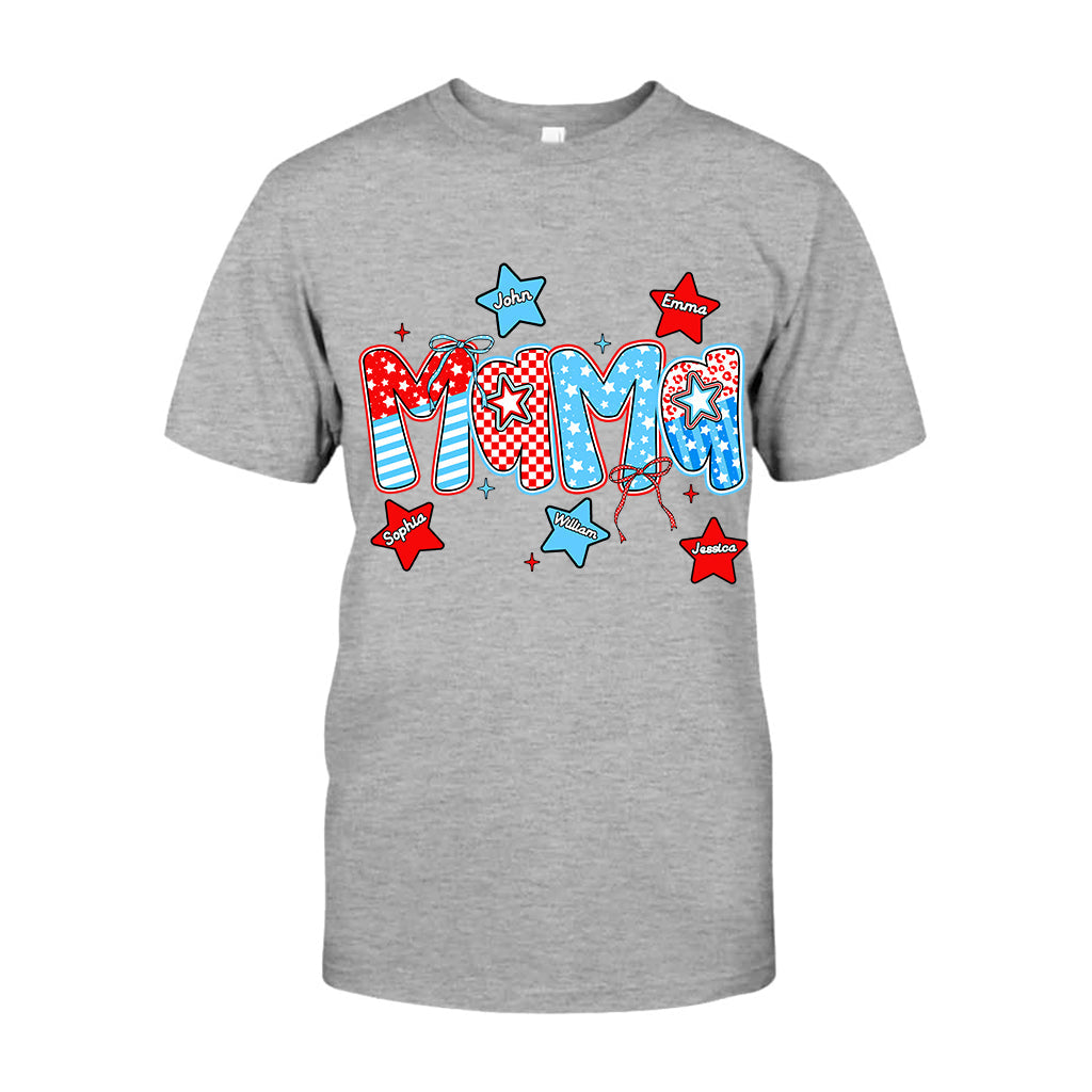 4th of July Mama - Personalized Mother T-shirt And Hoodie