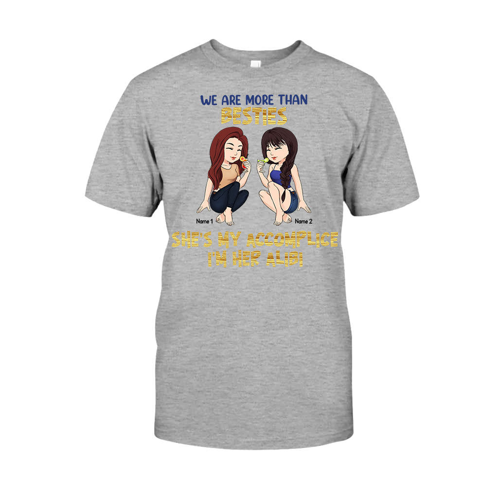 Les meilleures amies sont celles qu'on choisit soi-même - Cadeau pour sa sœur - T-shirt et sweat à capuche personnalisés