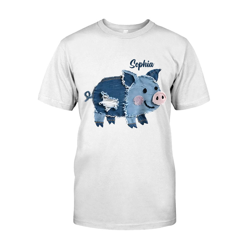 Adorable cochon - T-shirt et sweat à capuche personnalisés pour les amoureux des cochons