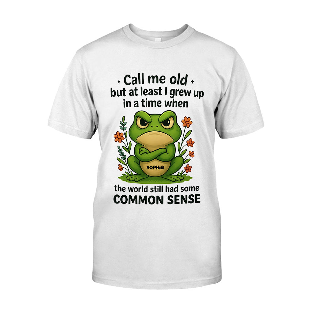 Appelez-moi vieux - T-shirt et sweat à capuche personnalisés Love Frog