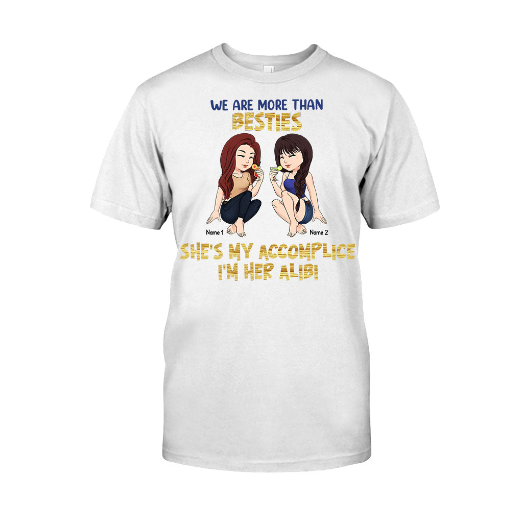 Les meilleures amies sont celles qu'on choisit soi-même - Cadeau pour sa sœur - T-shirt et sweat à capuche personnalisés