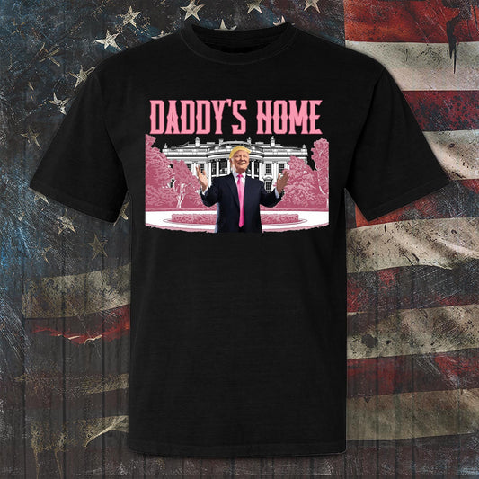 T-shirt et sweat à capuche « Papa est à la maison » 0924