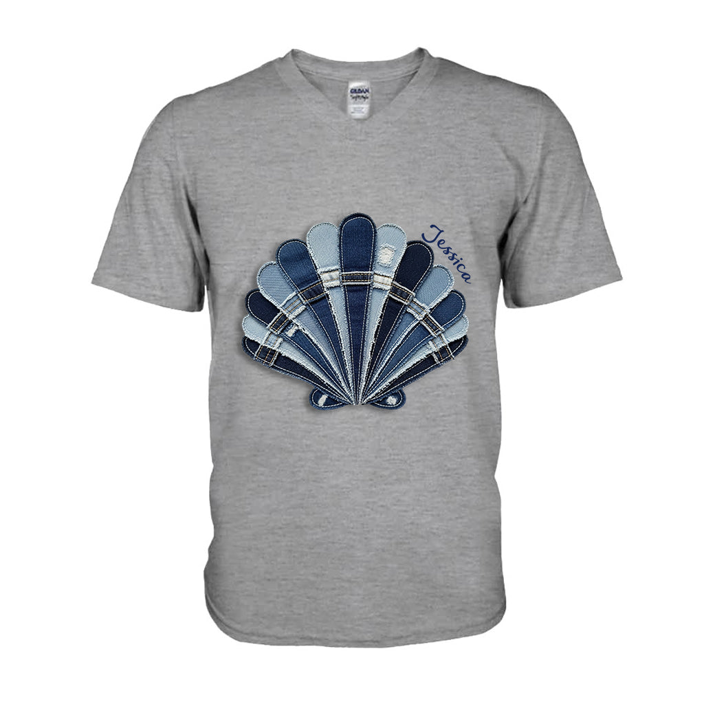 La mer bleue vous attend - T-shirt et sweat à capuche personnalisés pour les amoureux de la mer