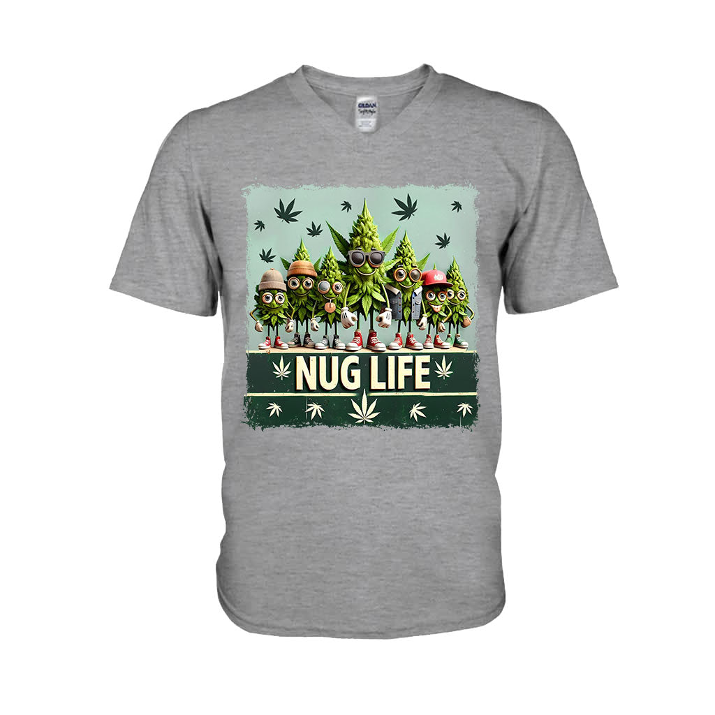 Nug Life - T-shirt et sweat à capuche sur le thème du cannabis