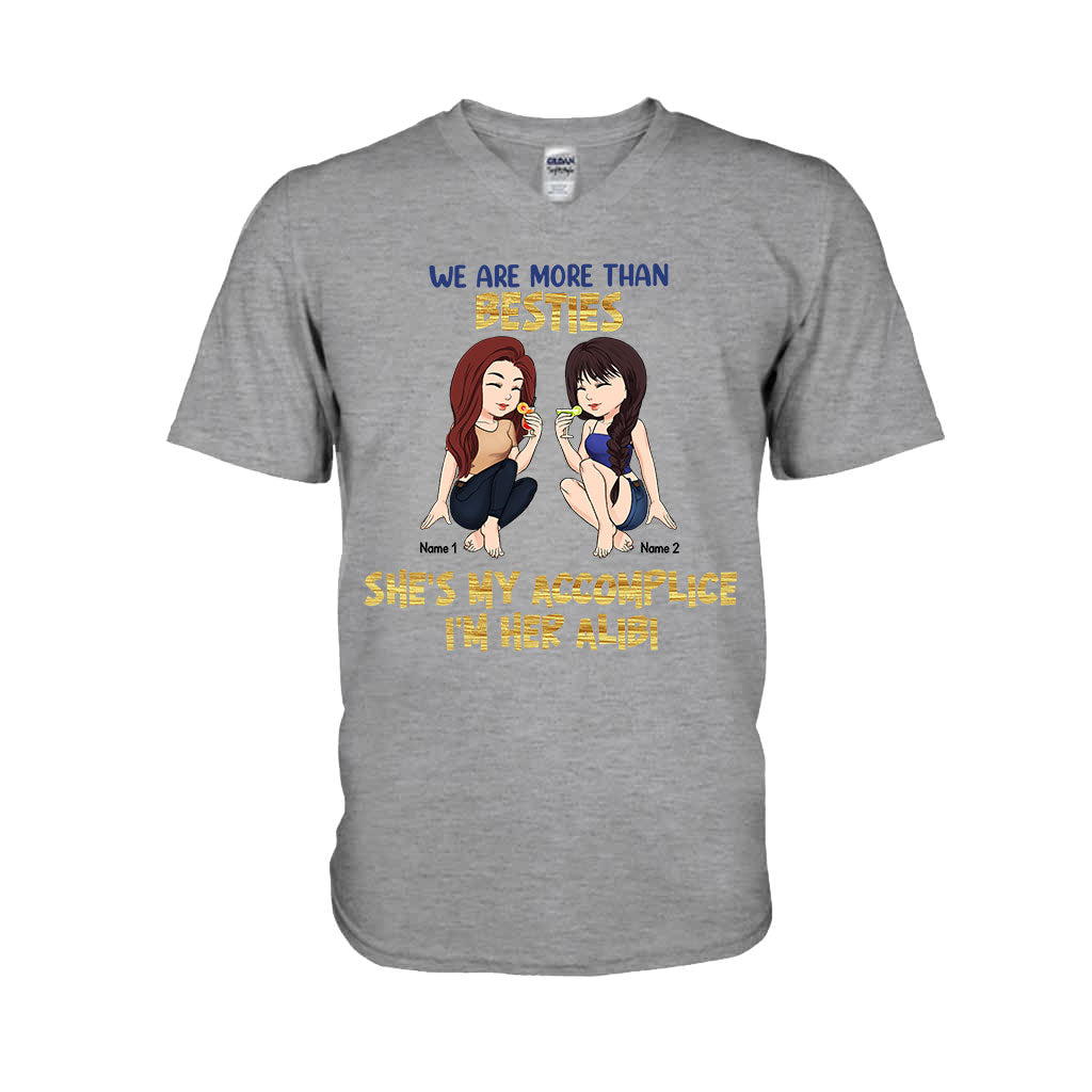 Les meilleures amies sont celles qu'on choisit soi-même - Cadeau pour sa sœur - T-shirt et sweat à capuche personnalisés