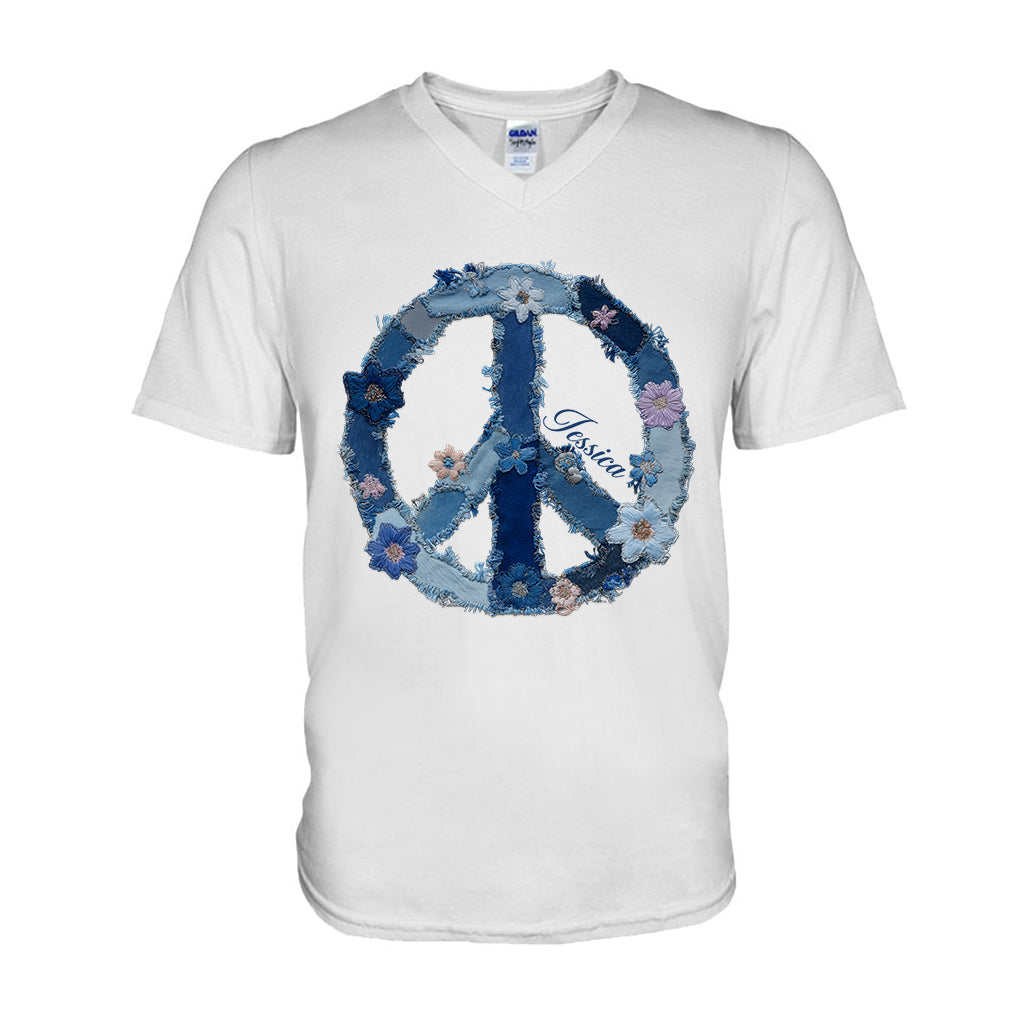 Hippie Soul - Personalized Hippie T-shirt And Hoodie