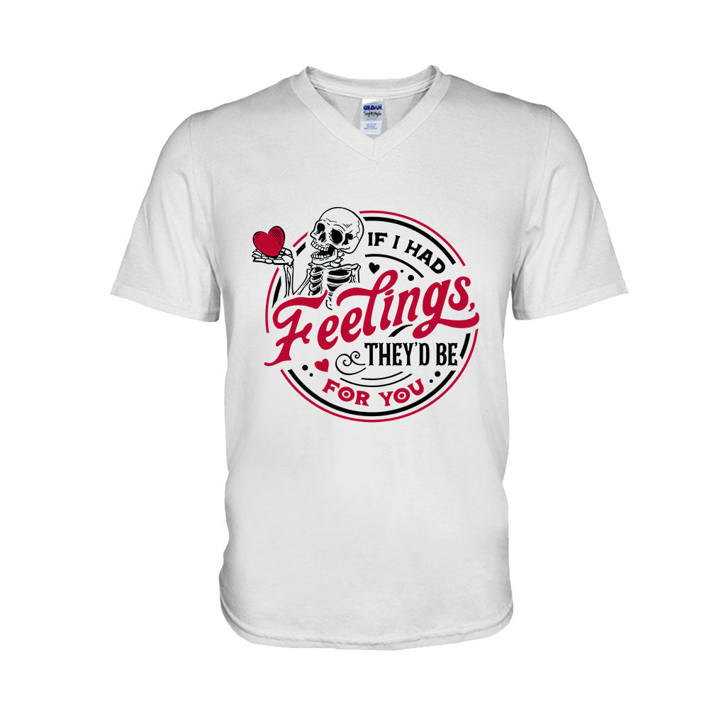 Si j'avais des sentiments, ils seraient pour toi - T-shirt et sweat à capuche pour couple