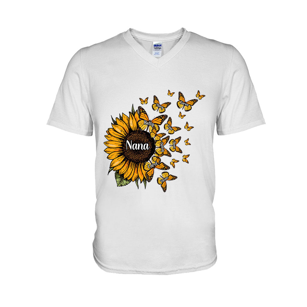 Magnifique tournesol, bénie d'être appelée - Cadeau pour grand-mère, maman - T-shirt et sweat à capuche personnalisés