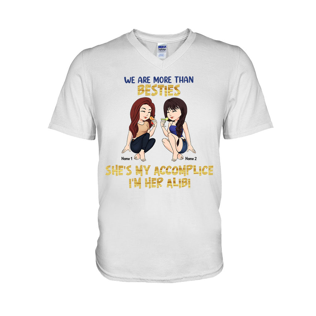 Les meilleures amies sont celles qu'on choisit soi-même - Cadeau pour sa sœur - T-shirt et sweat à capuche personnalisés
