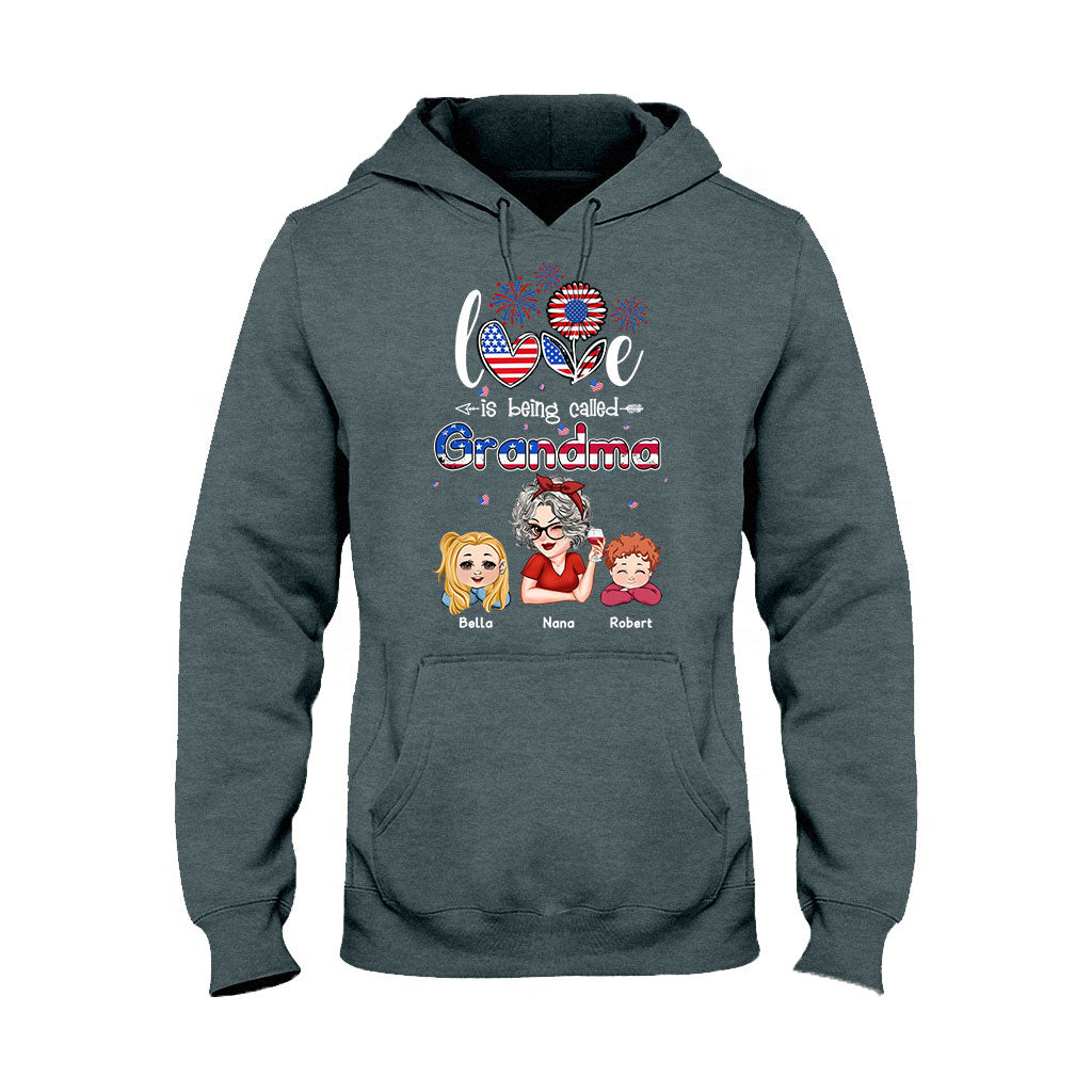 Heureuse d'être appelée Nana Grandpa Gigi - T-shirt et sweat à capuche personnalisés pour grand-mère