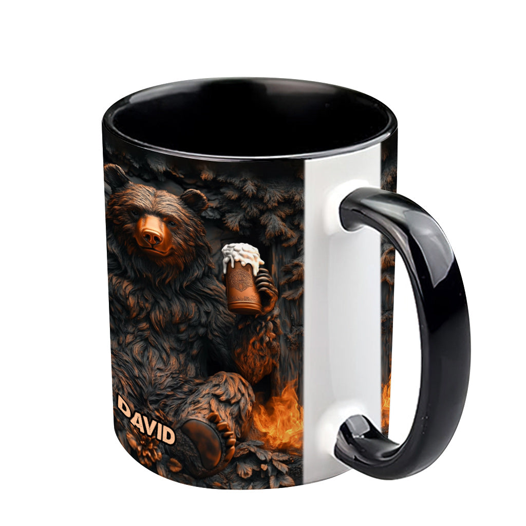 Je déteste les gens - Mug de camping personnalisé