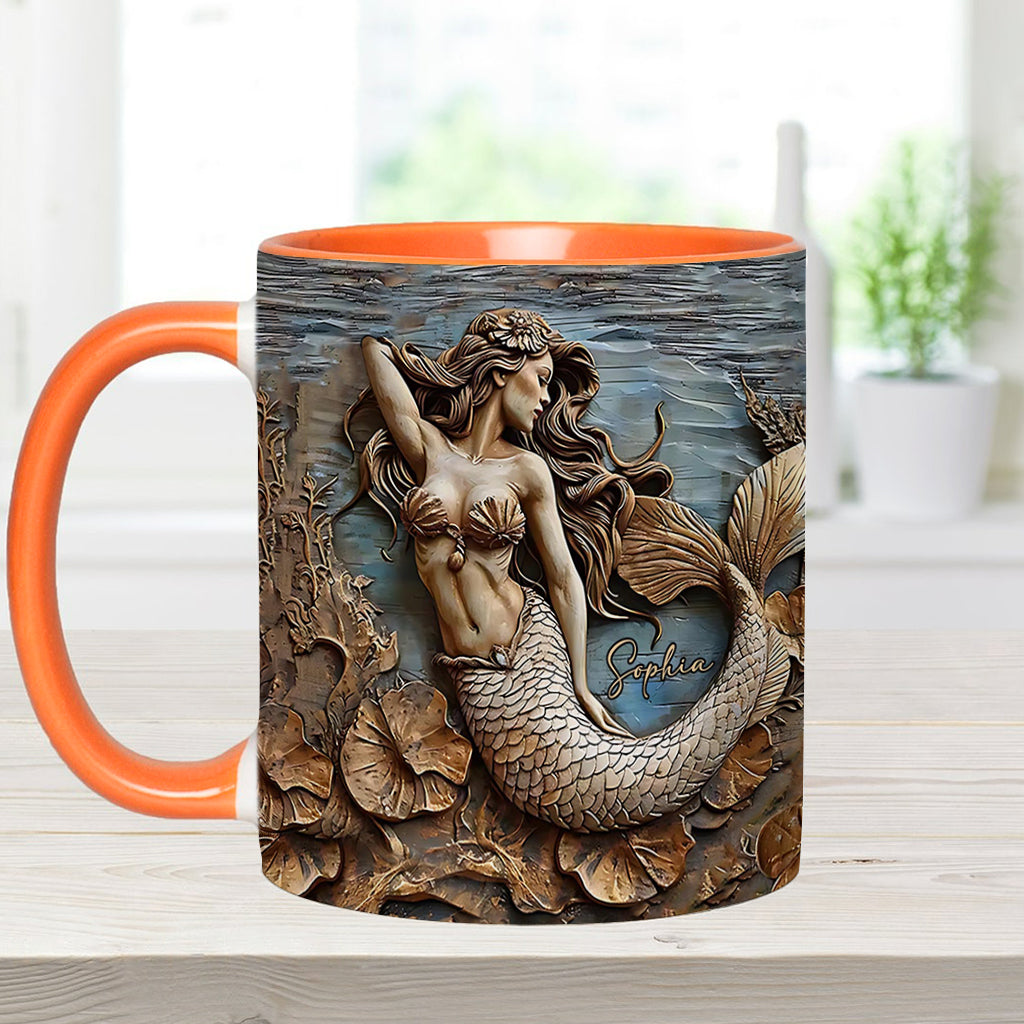 Mug personnalisé à motif sirène - Magnifique sirène