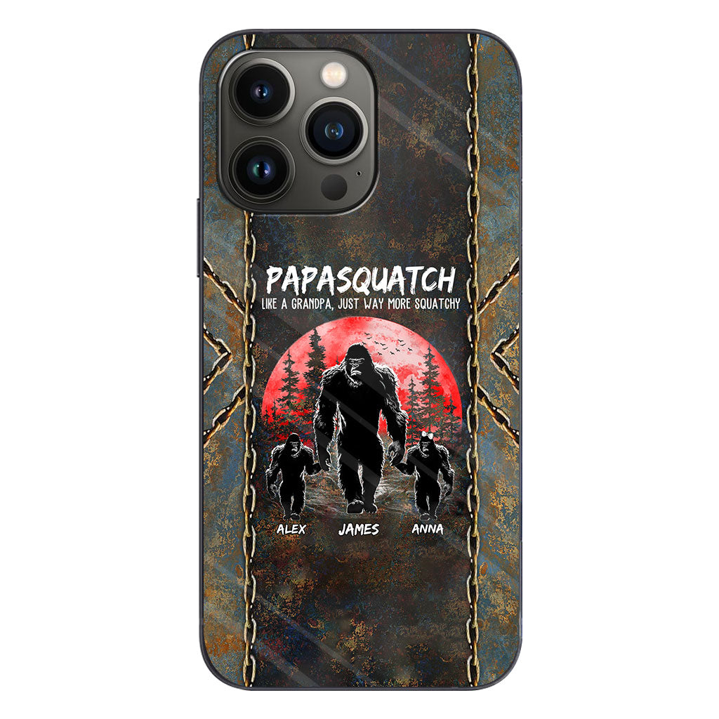 Grandpasquatch - Coque de téléphone personnalisée pour papa