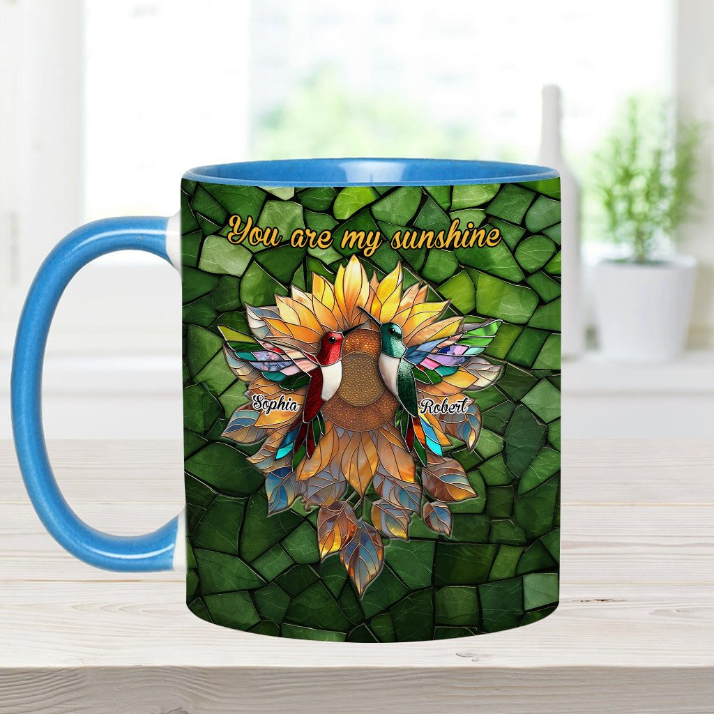 Tu es mon rayon de soleil - Mug personnalisé pour couple