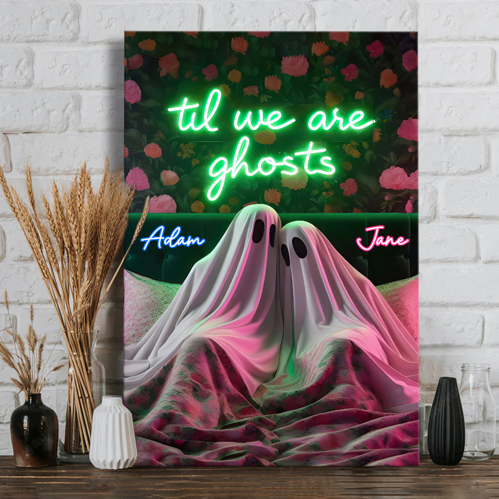 Jusqu'à ce que nous soyons fantômes - Toile et affiche personnalisées pour couples