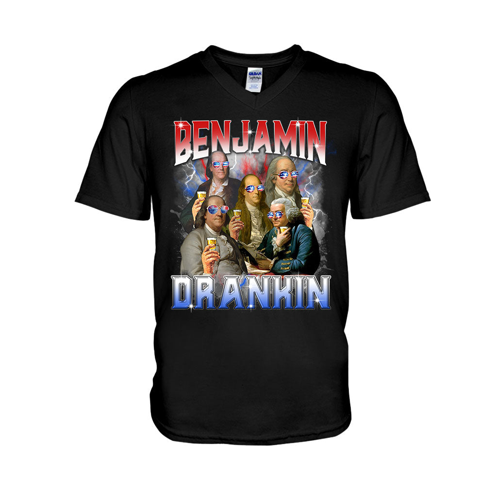 Benjamin Drankin Bootleg Rap Vintage Style - T-shirt et sweat à capuche Patriot