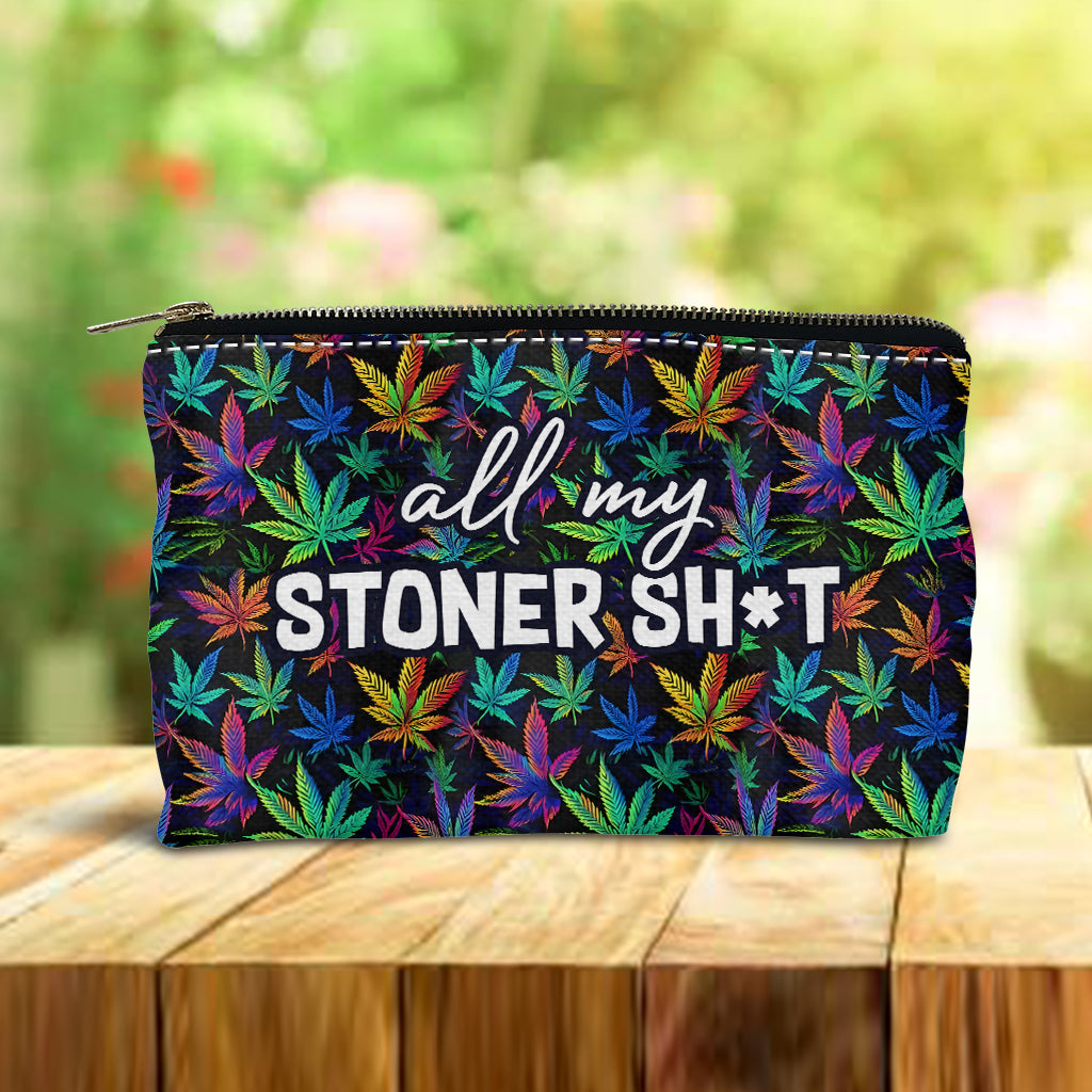 Pochette à herbe personnalisée pour tout mon fumeur de joints