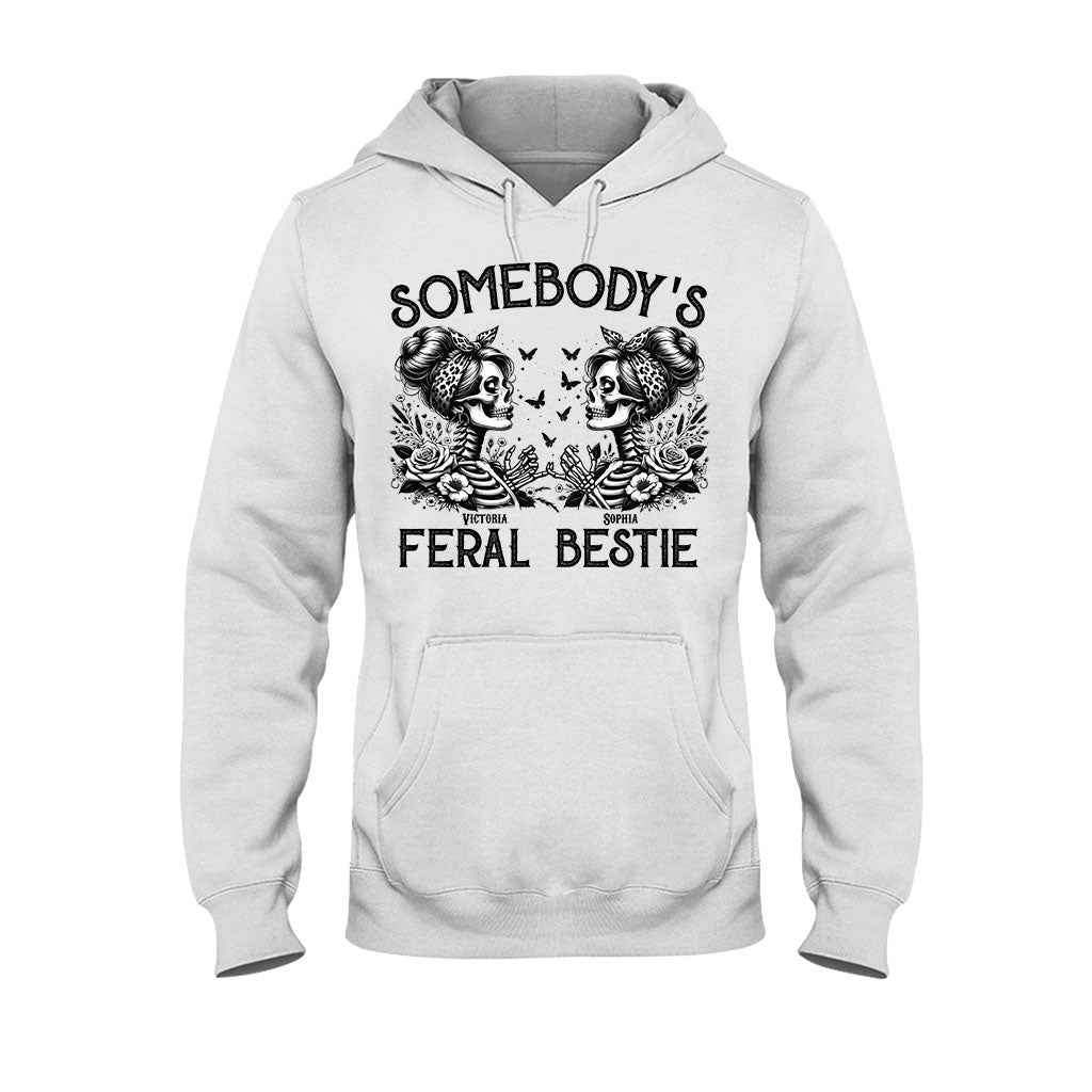 Spooky Besties Forever - Personalized Bestie T-shirt And Hoodie