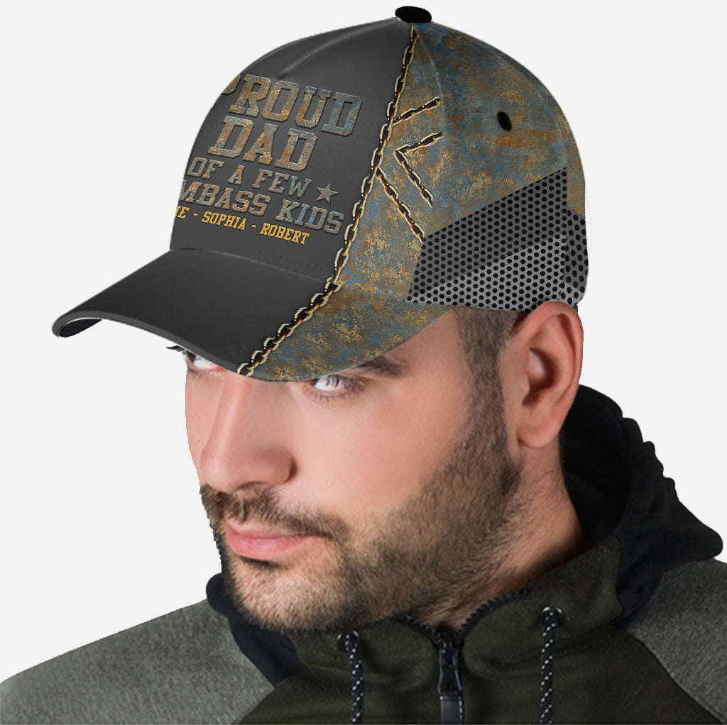 Papa fier - Casquette classique personnalisée pour père