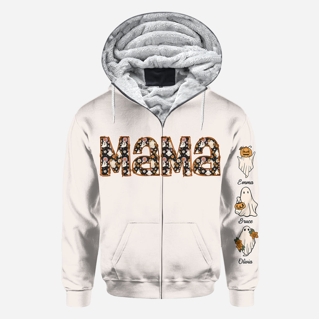 T-shirt personnalisé « Maman Grand-mère Effrayante »