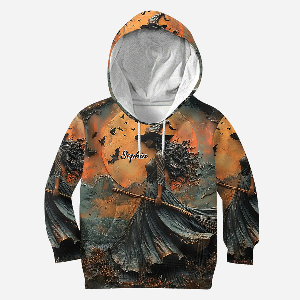 Belle Sorcière - Sweat à capuche et leggings personnalisés de sorcière