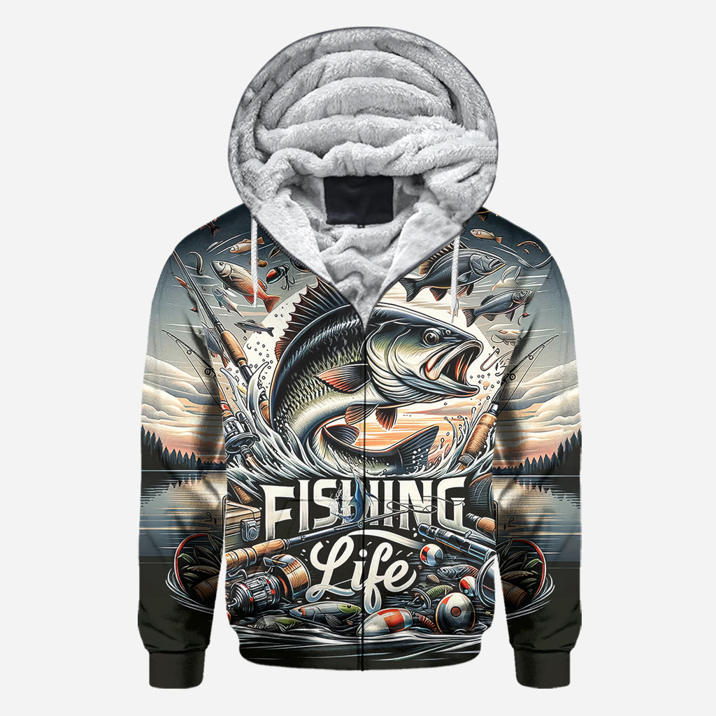 T-shirt « La vie de pêcheur » - Pêche partout